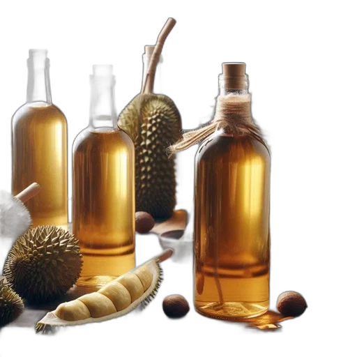 bottle, food, photorealistic, dimly transparent PNG cut-out