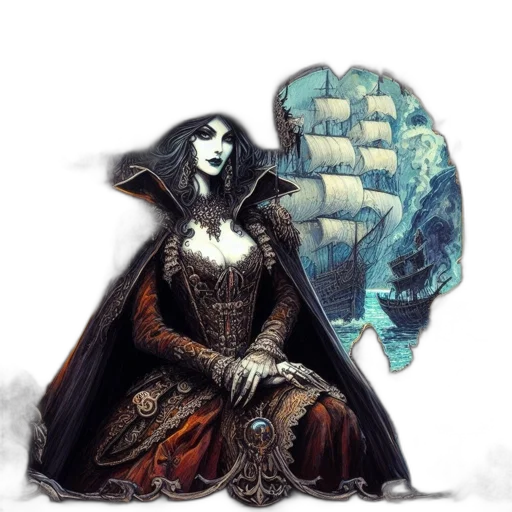 fantasy art, concept art, comic book art, pixel art transparent PNG cut-out