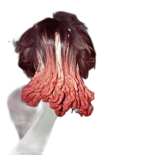 hair, creature, flower, food transparent PNG cut-out
