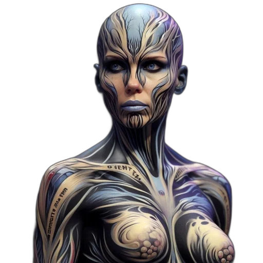 robot, mask, creature, face transparent PNG cut-out