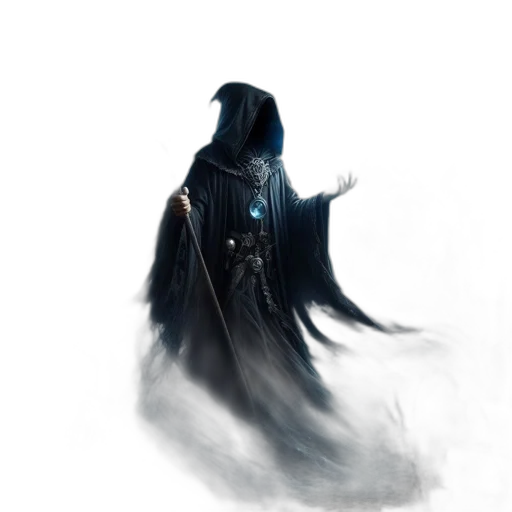 mask, sword, staff, dress transparent PNG cut-out
