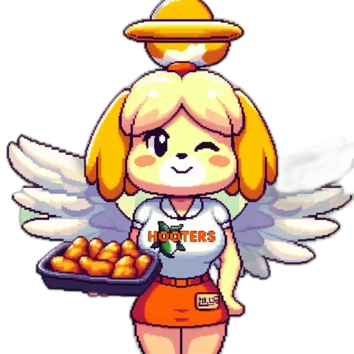 staff, pixel art, concept art, cartoon transparent PNG cut-out