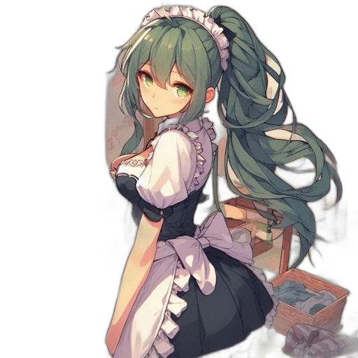 dress, staff, weapon, dragon transparent PNG cut-out