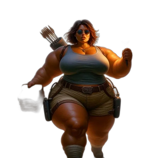 weapon, staff, dress, robot transparent PNG cut-out