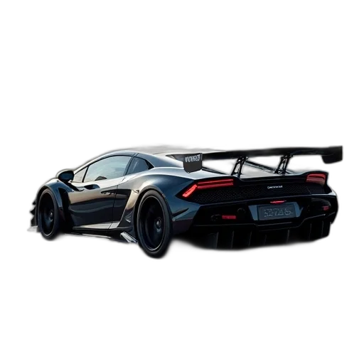 car, weapon, 3d render, photorealistic transparent PNG cut-out