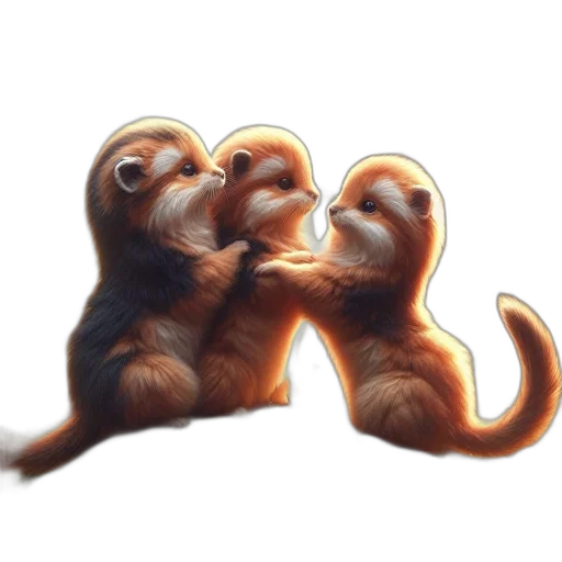 animal, creature, concept art, 3d render transparent PNG cut-out