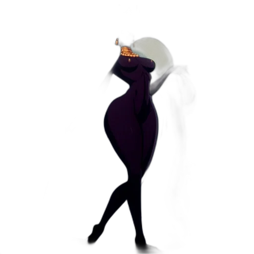 dress, hat, creature, animal transparent PNG cut-out