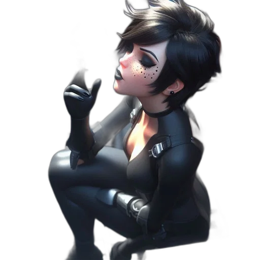 staff, jacket, face, robot transparent PNG cut-out