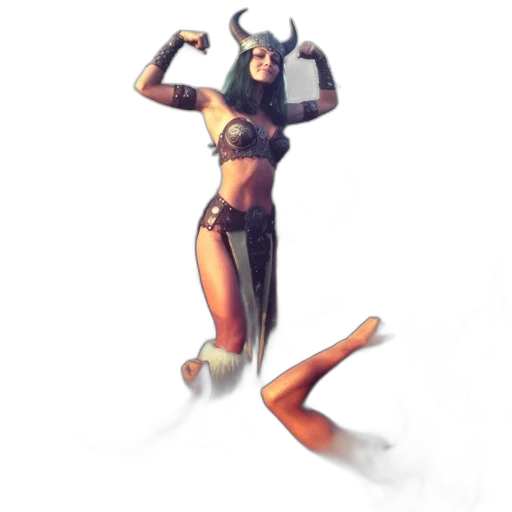 robot, creature, staff, mask transparent PNG cut-out