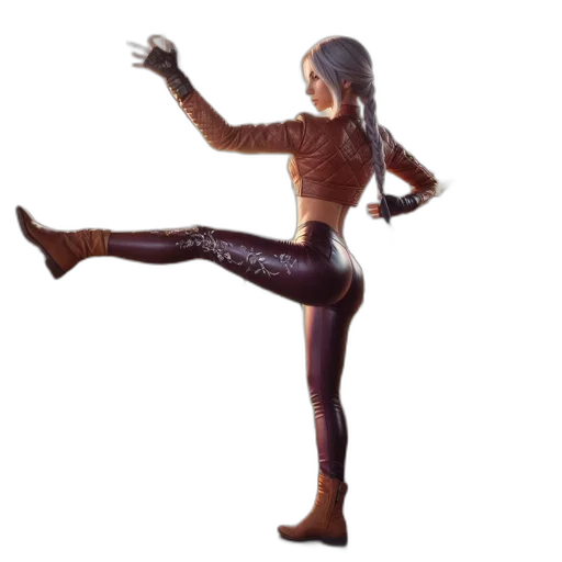 staff, 3d render, concept art, pixel art transparent PNG cut-out