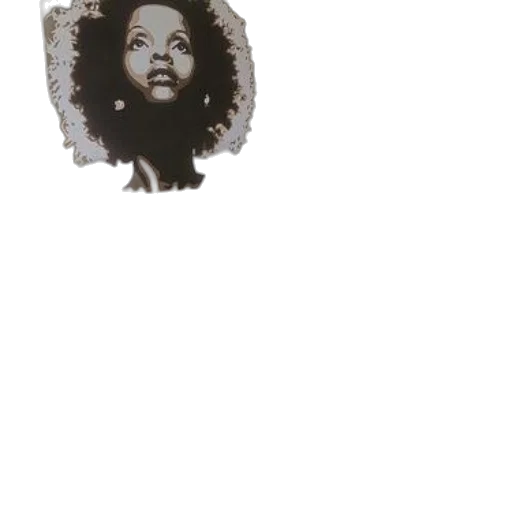 hair, face, crown, staff transparent PNG cut-out