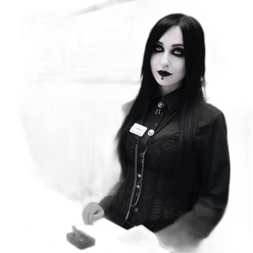 staff, robot, creature, face transparent PNG cut-out