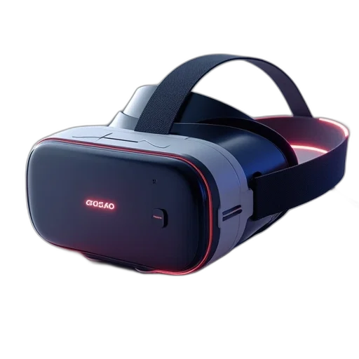 3d render, cyberpunk, xiao, oculus transparent PNG cut-out
