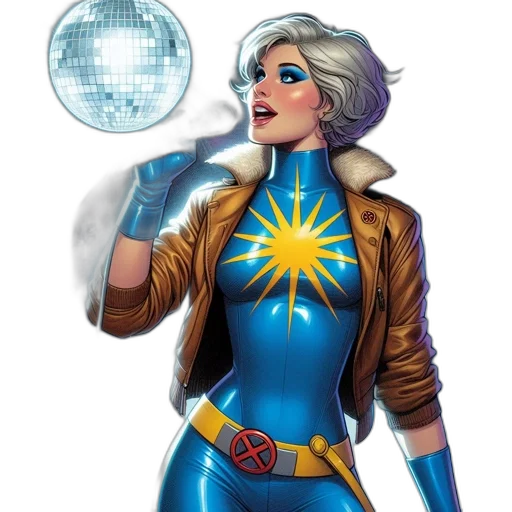 jacket, comic book art, concept art, cyberpunk transparent PNG cut-out