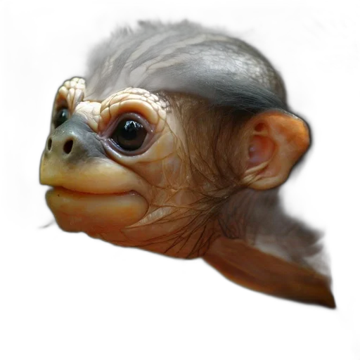 creature, animal, face, staff transparent PNG cut-out