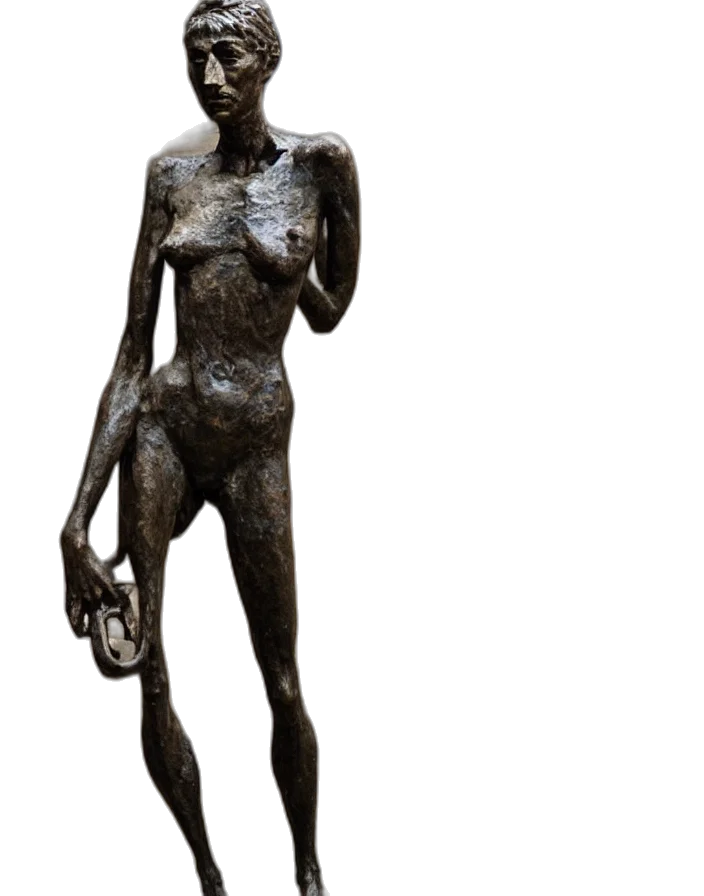creature, staff, face, 3d render transparent PNG cut-out