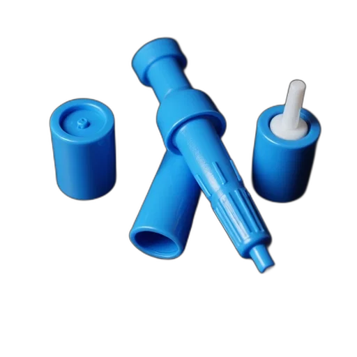 umbrella, weapon, 3d render, blue transparent PNG cut-out