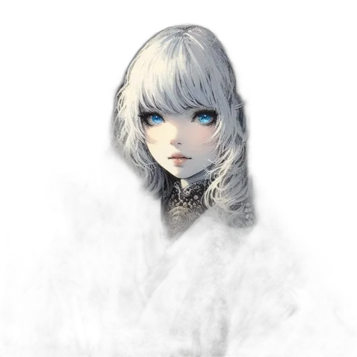 face, staff, mask, creature transparent PNG cut-out