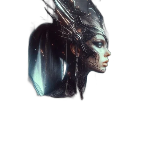 mask, face, creature, crown transparent PNG cut-out