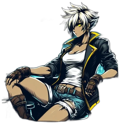 jacket, concept art, pixel art, cyberpunk transparent PNG cut-out