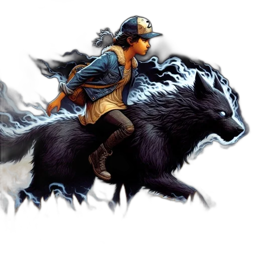 concept art, fantasy art, pixel art, comic book art transparent PNG cut-out