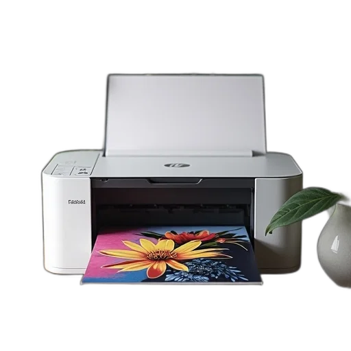 photorealistic, 3d render, printer, ink transparent PNG cut-out