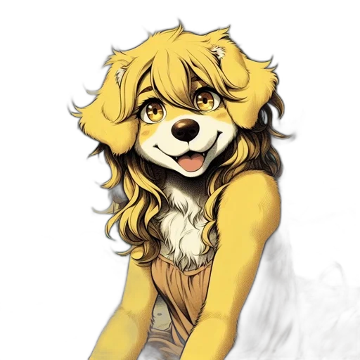 staff, animal, watercolor, fantasy art transparent PNG cut-out