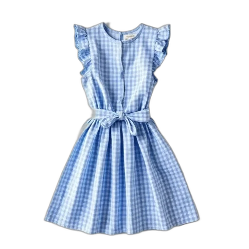 dress, blue, monochrome, pastel transparent PNG cut-out
