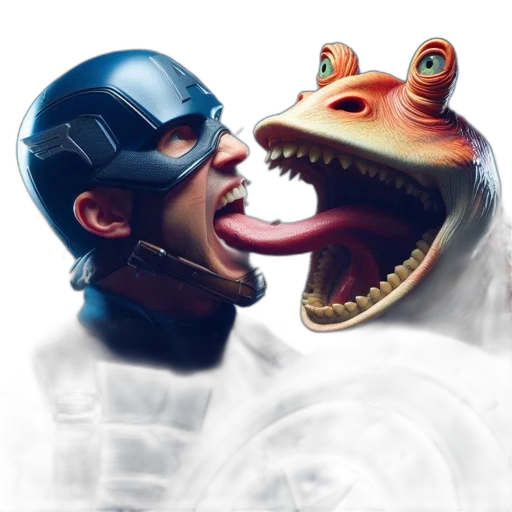 mask, creature, concept art, comic book art transparent PNG cut-out