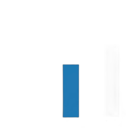 blue, bar, chart, titled transparent PNG cut-out