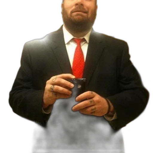 staff, jacket, face, hat transparent PNG cut-out