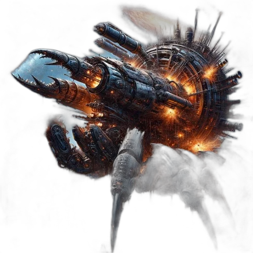 dragon, weapon, robot, creature transparent PNG cut-out