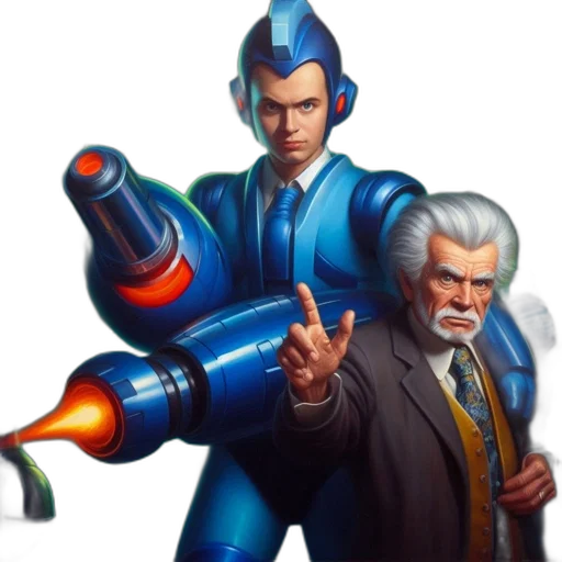 staff, weapon, robot, concept art transparent PNG cut-out