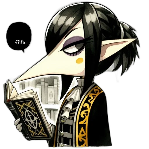 mask, staff, face, comic book art transparent PNG cut-out