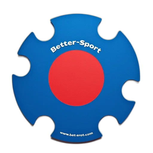 3d render, blue, red, foam transparent PNG cut-out