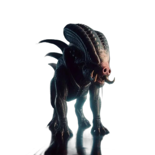 creature, dragon, animal, staff transparent PNG cut-out