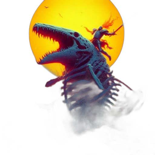 dragon, creature, animal, mask transparent PNG cut-out