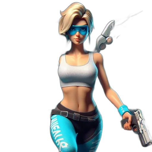 weapon, staff, jacket, concept art transparent PNG cut-out