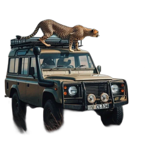 animal, car, creature, concept art transparent PNG cut-out