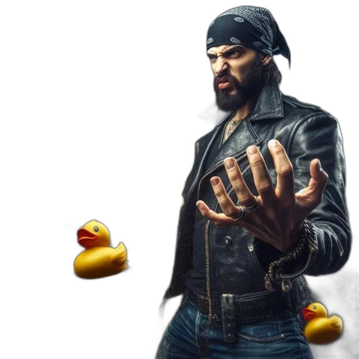 weapon, jacket, animal, concept art transparent PNG cut-out