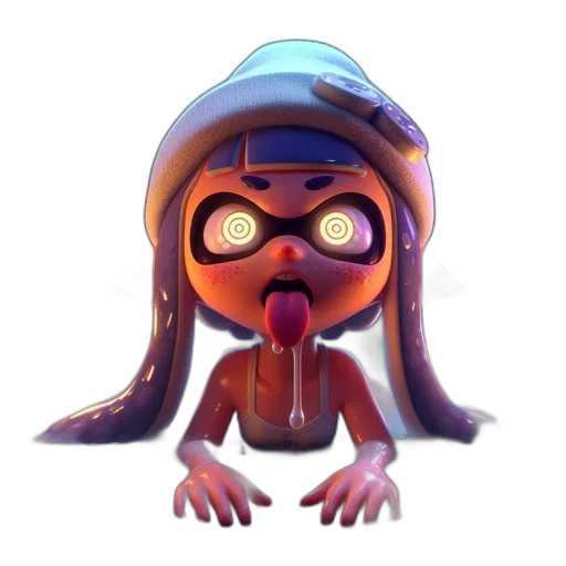 creature, animal, mask, concept art transparent PNG cut-out