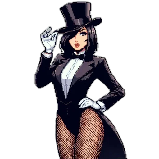 hat, staff, comic book art, cartoon transparent PNG cut-out
