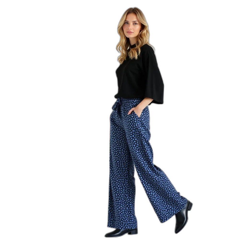 woman, wearing, black, top transparent PNG cut-out