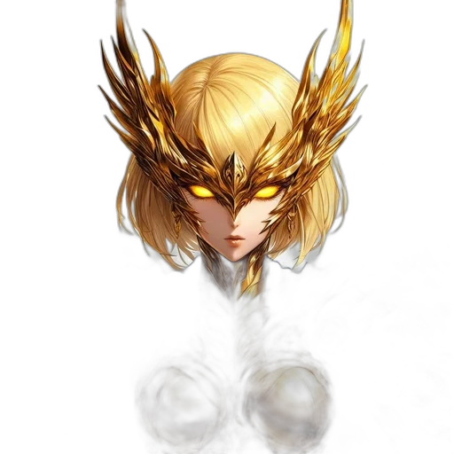 crown, mask, dragon, hair transparent PNG cut-out