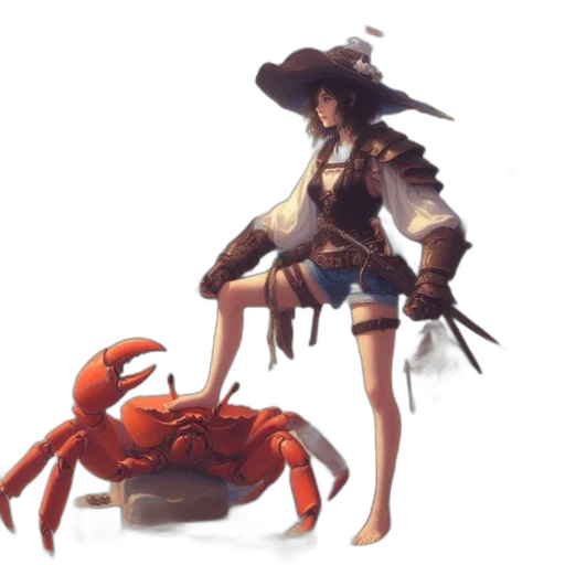 creature, weapon, concept art, fantasy art transparent PNG cut-out