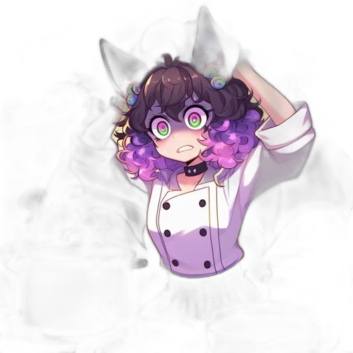 staff, creature, mask, flower transparent PNG cut-out