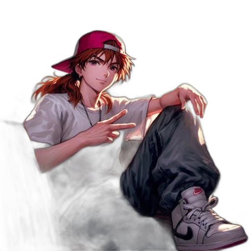 hat, staff, concept art, anime transparent PNG cut-out