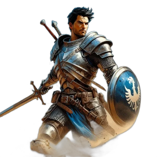sword, weapon, fantasy art, concept art transparent PNG cut-out