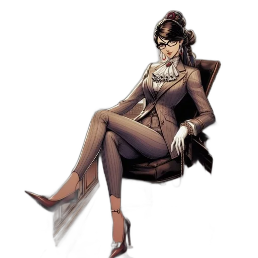 staff, dress, concept art, comic book art transparent PNG cut-out
