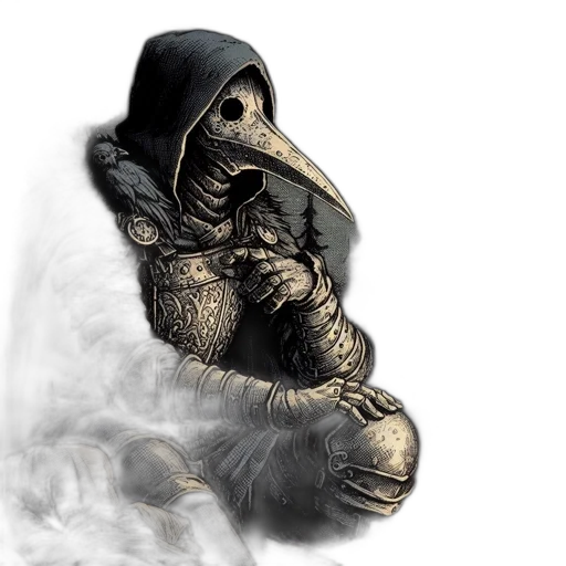 mask, creature, jacket, face transparent PNG cut-out